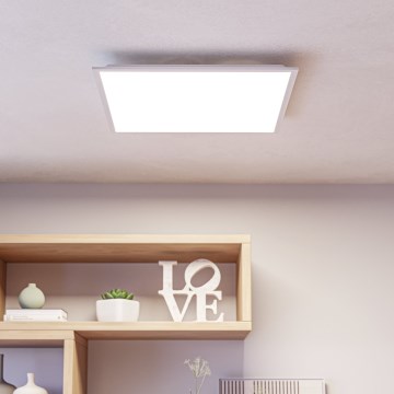 Eglo - LED димируем повърхностен панел LED/33W/230V 2700-6500K 60x60 см бял + дистанционно управление