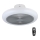 Eglo - LED Димируем таванен вентилатор LED/25,5W/230V сив + дистанционно управление