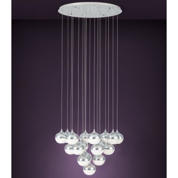 Eglo - LED Димируем висящ полилей 18xLED/3,1W/230V