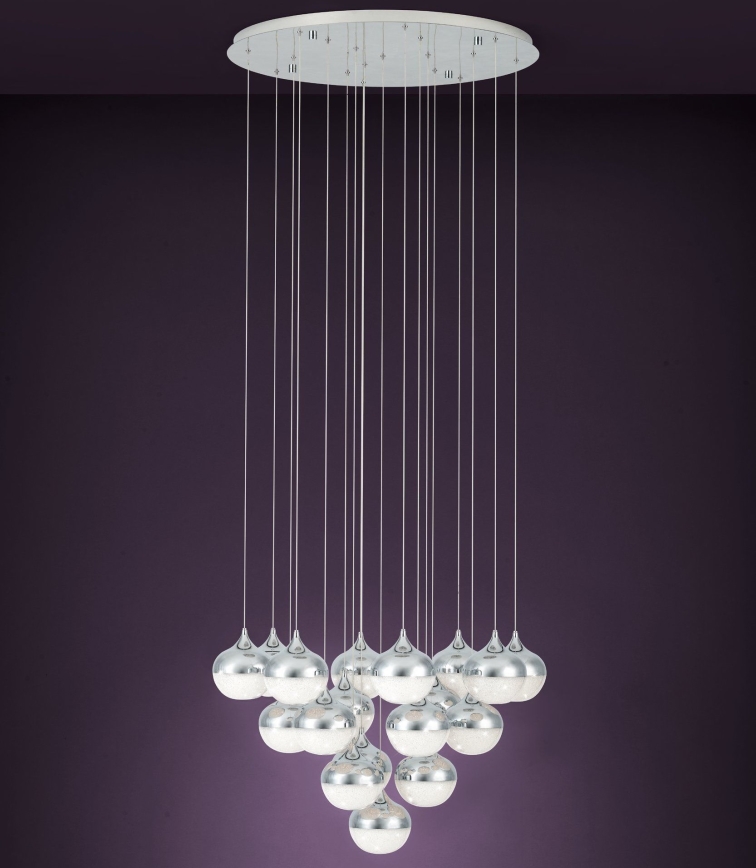 Eglo - LED Димируем висящ полилей 18xLED/3,1W/230V