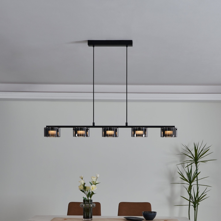 Eglo - LED Димируем висящ полилей 5xLED/5,4W/230V