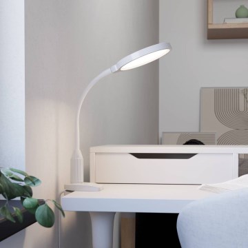 Eglo - LED димируема гъвкава лампа с щипка LED/5,5W/230V 2700/4000/6500K бяла