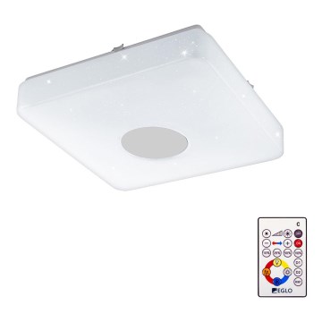 Eglo - LED Димируема лампа за таван LED/14W/230V + дистанционно управление