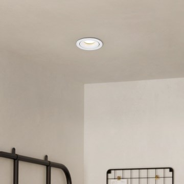Eglo - LED Димируема лампа за вграждане/4,9W/230V бял