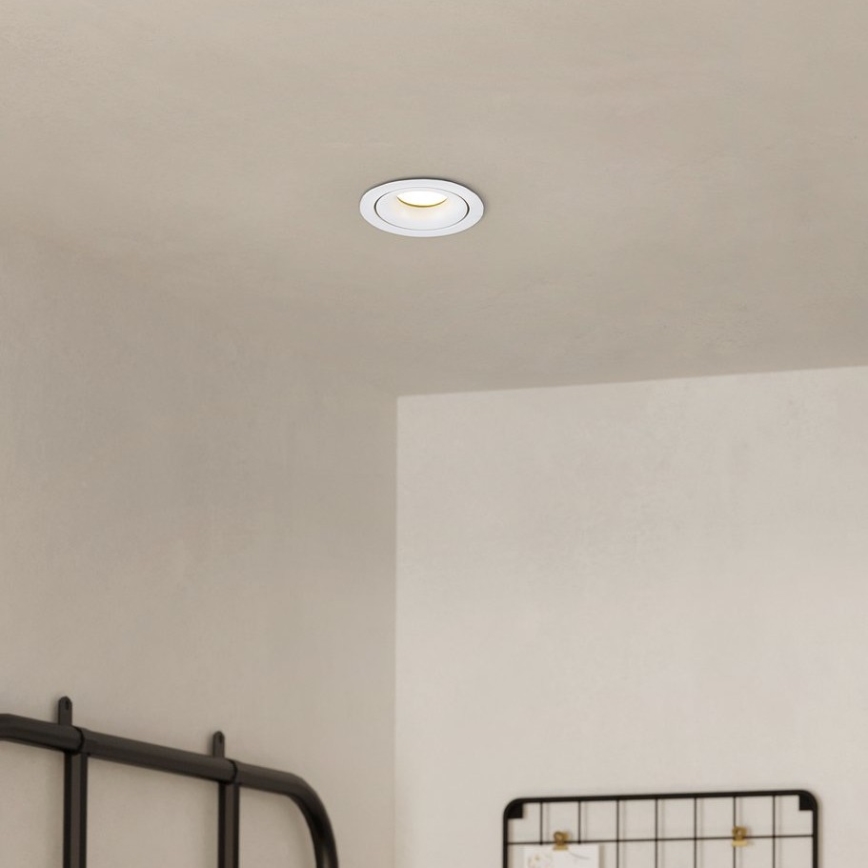 Eglo - LED Димируема лампа за вграждане/4,9W/230V бял