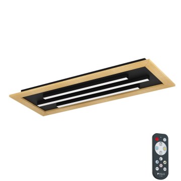 Eglo - LED Димируема плафониера LED/32,1W/230V + дистанционно