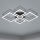 Eglo - LED Димируема плафониера LED/42W/230V
