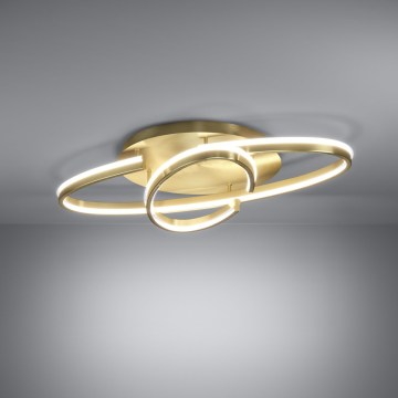 Eglo - LED димируема таванна лампа LED/40W/230V 2200-6500K златна + дистанционно управление