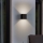 Eglo - LED Екстериорен аплик 2xLED/2,8W/230V IP54 черен