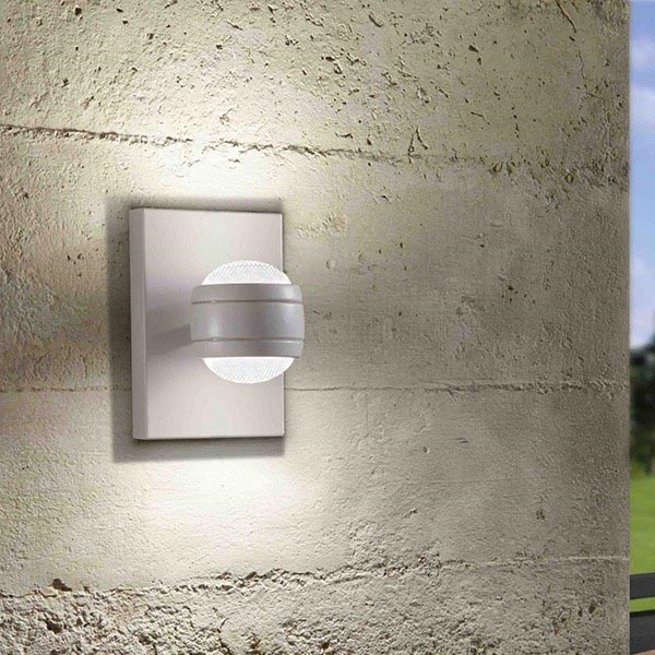 Eglo - LED Екстериорна лампа 2xLED/3,7W/230V IP44