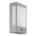 Eglo - LED Екстериорна Стенна лампа със сензор LED/12W IP44