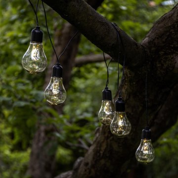 Eglo - LED Екстериорни декоративни лампички 10xLED/0,06W/3V IP44