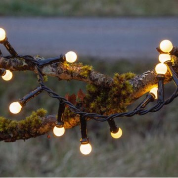 Eglo - LED Екстериорни Коледни лампички 300xLED/8 функции 11м IP44 топло бели