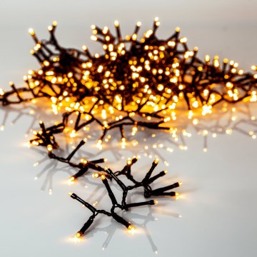 Eglo - LED Екстериорни Коледни лампички 1200xLED 24м IP44 топло бели