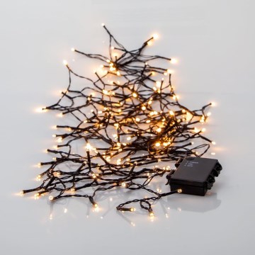 Eglo - LED Екстериорни Коледни лампички 160xLED 11,2 м топло бели IP44