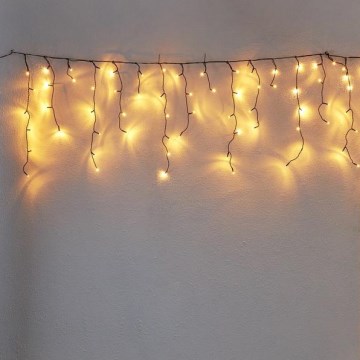 Eglo - LED Екстериорни Коледни лампички 240xLED 5,9м топло бели IP44