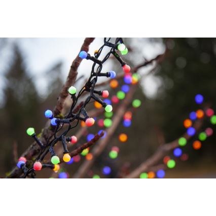 Eglo - LED Екстериорни Коледни лампички 300xLED/8 функции 11м IP44 многоцветни