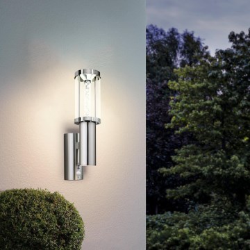 Eglo - LED Екстериорно осветление на сензор  1xGU10/3W + 1xLED/3,7W IP44