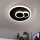Eglo - LED Лампа LED/7,8W/230V Ø 20 см черна