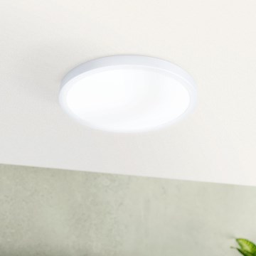 Eglo - LED Лампа за баня LED/20,5W/230V IP44 бяла