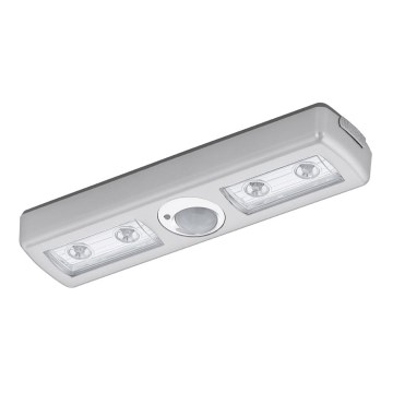 Eglo - LED Лампа за ориентация със сензор 4xLED/3xAAA