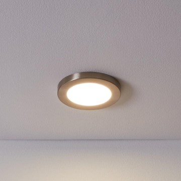 Eglo - LED Лампа за окачен таван LED/5,5W/230V 4000K матов хром
