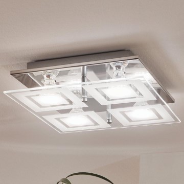 Eglo - LED лампа за таван 4xGU10-LED/3W/230V