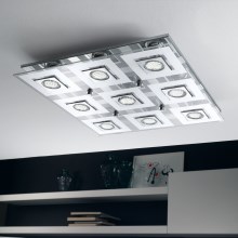 Eglo - LED Лампа за таван 9xGU10/3W/230V