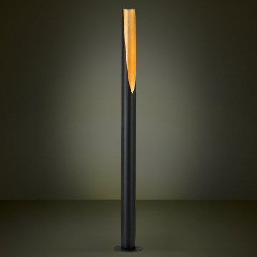 Eglo - LED Лампион 1xGU10/4,7W/230V черен/златист