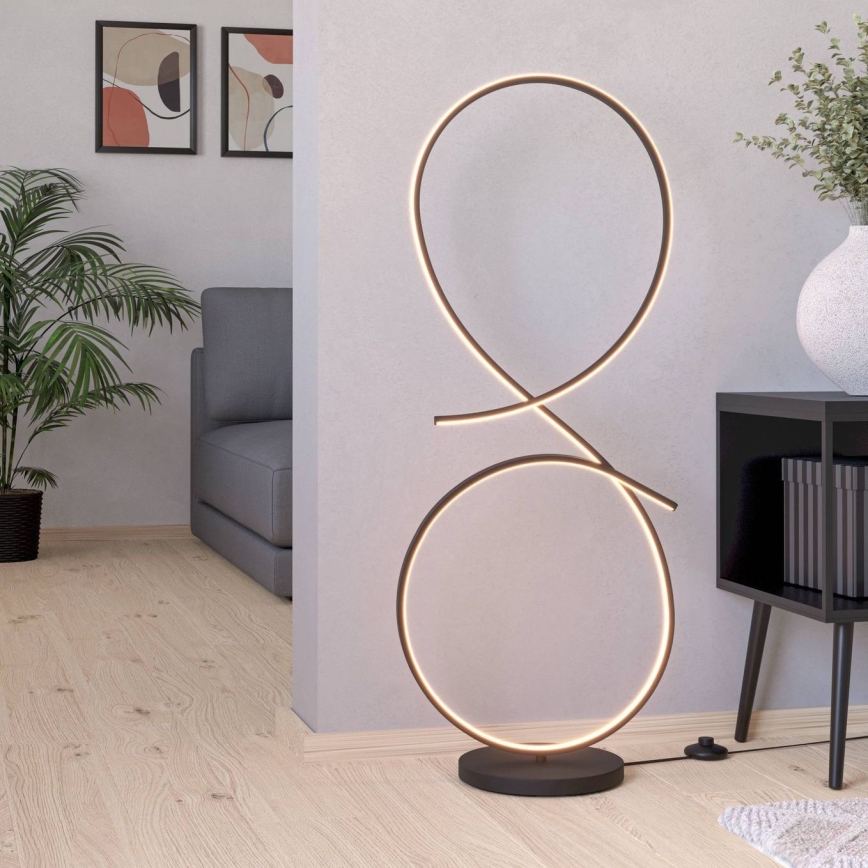 Eglo - LED Лампион LED/20W/230V 3000K черен