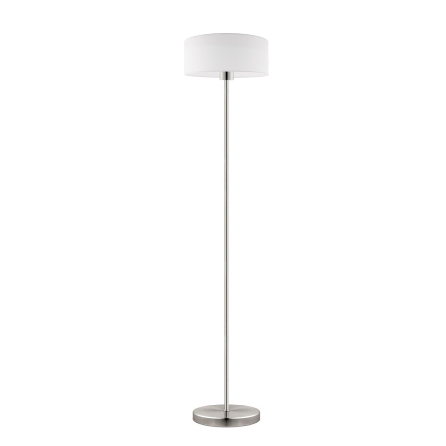 Eglo - LED  Лампион TUNJA 1xE27/60W/230V матов хром/бял