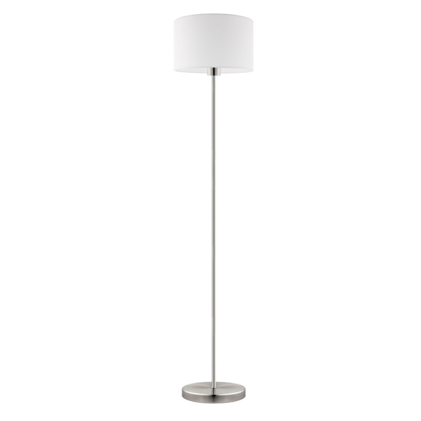 Eglo - LED  Лампион TUNJA 1xE27/60W/230V матов хром/бял