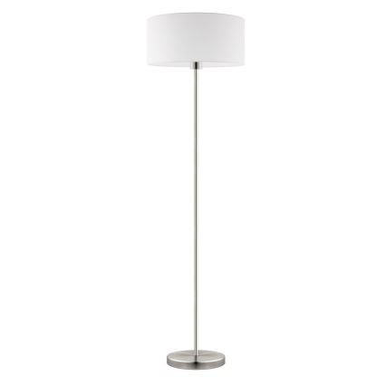 Eglo - LED  Лампион TUNJA 1xE27/60W/230V матов хром/бял