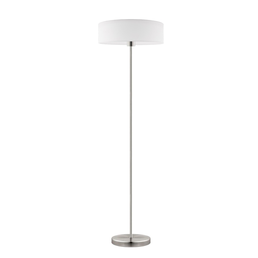 Eglo - LED  Лампион TUNJA 1xE27/60W/230V матов хром/бял