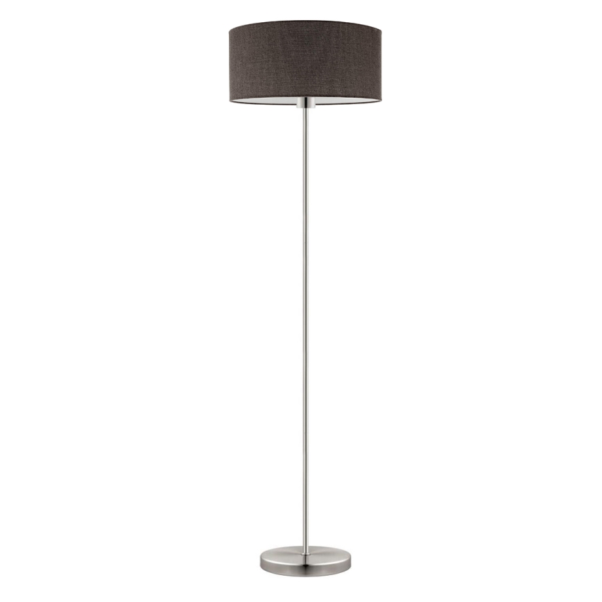 Eglo - LED  Лампион TUNJA 1xE27/60W/230V матов хром/кафяв