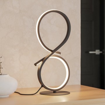 Eglo - LED Настолна лампа LED/11,4W/230V 3000K черен
