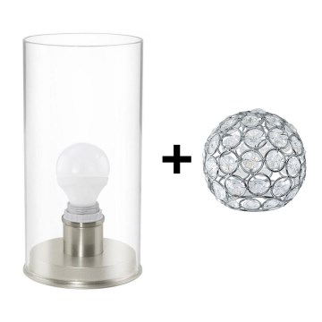 Eglo - LED Настолна лампа MY CHOICE 1xE14/4W/230V матов хром