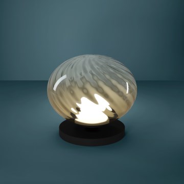 Eglo - LED настолна лампа с димиране LED/5,8W/230V 2200-6500K бежова/опушена