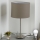 Eglo - LED  Настолна лампа TUNJA 1xE27/60W/230V 38,5 см матов хром/таупе