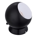 Eglo - LED настолна/стенна лампа 1xGU10/2,8W/230V черна