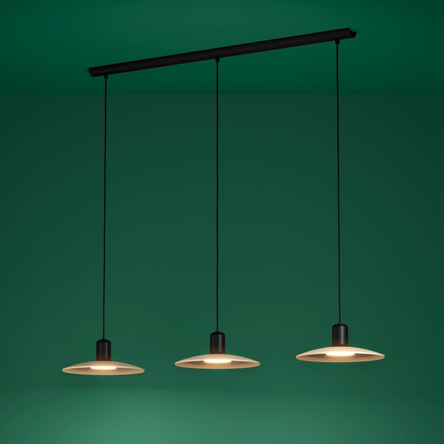 Eglo - LED Пендел 3xGU10/4,6W/230V 3000K