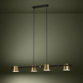 Eglo - LED Пендел 4xGU10/4,6W/230V 3000K златист