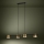 Eglo - LED Пендел 4xGU10/4,6W/230V 3000K златист