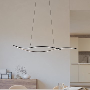 Eglo - LED Пендел LED/20W/230V 4000K черен