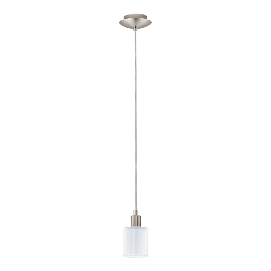 Eglo - LED Пендел MY CHOICE 1xE14/4W/230V  матов хром/бял