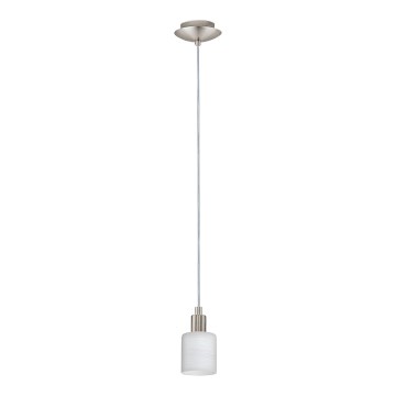 Eglo - LED Пендел MY CHOICE 1xE14/4W/230V матов хром/бял
