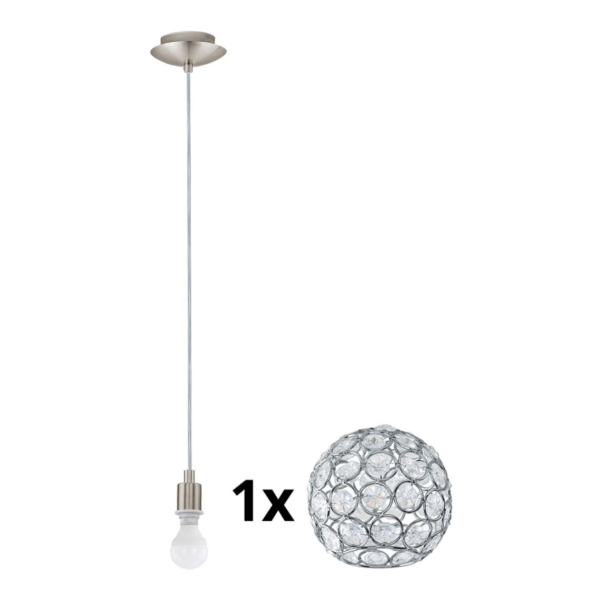 Eglo - LED Пендел MY CHOICE 1xE14/4W/230V  матов хром