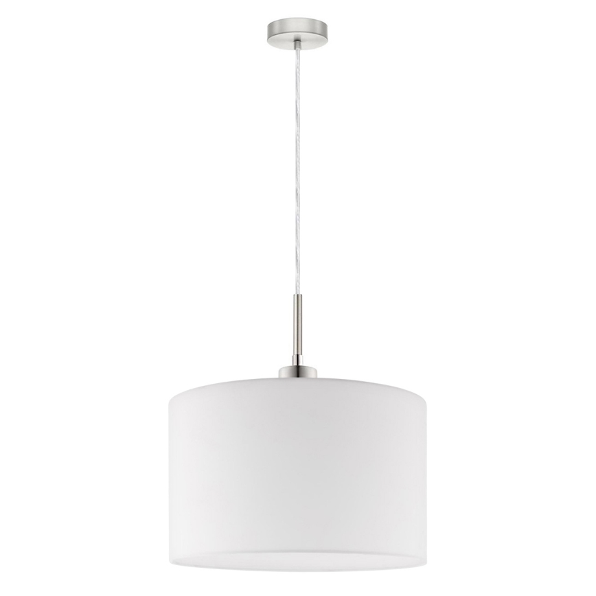 Eglo - LED Пендел TUNJA 1xE27/60W/230V бял