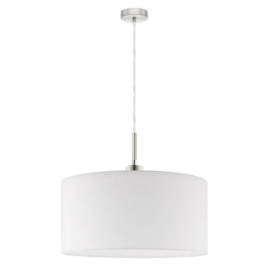 Eglo - LED Пендел TUNJA 1xE27/60W/230V бял