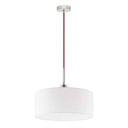 Eglo - LED Пендел TUNJA 1xE27/60W/230V бял